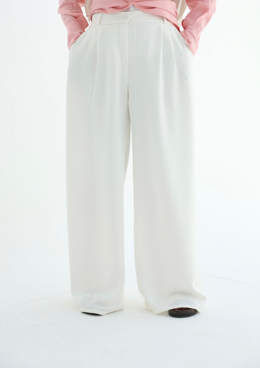 Wide - leg pants