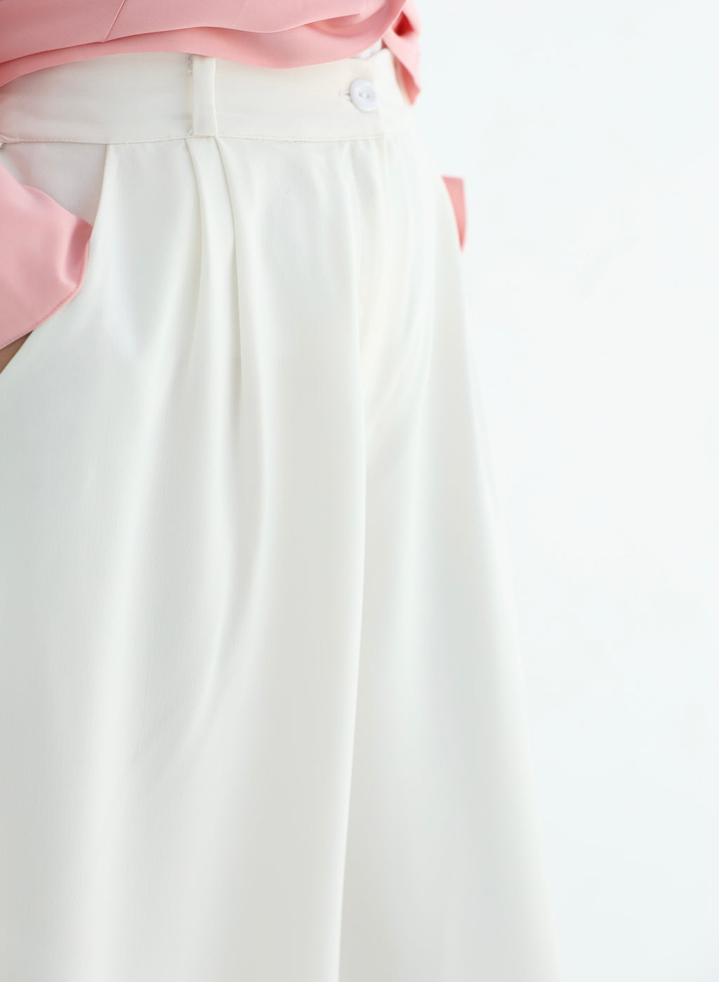 Wide - leg pants