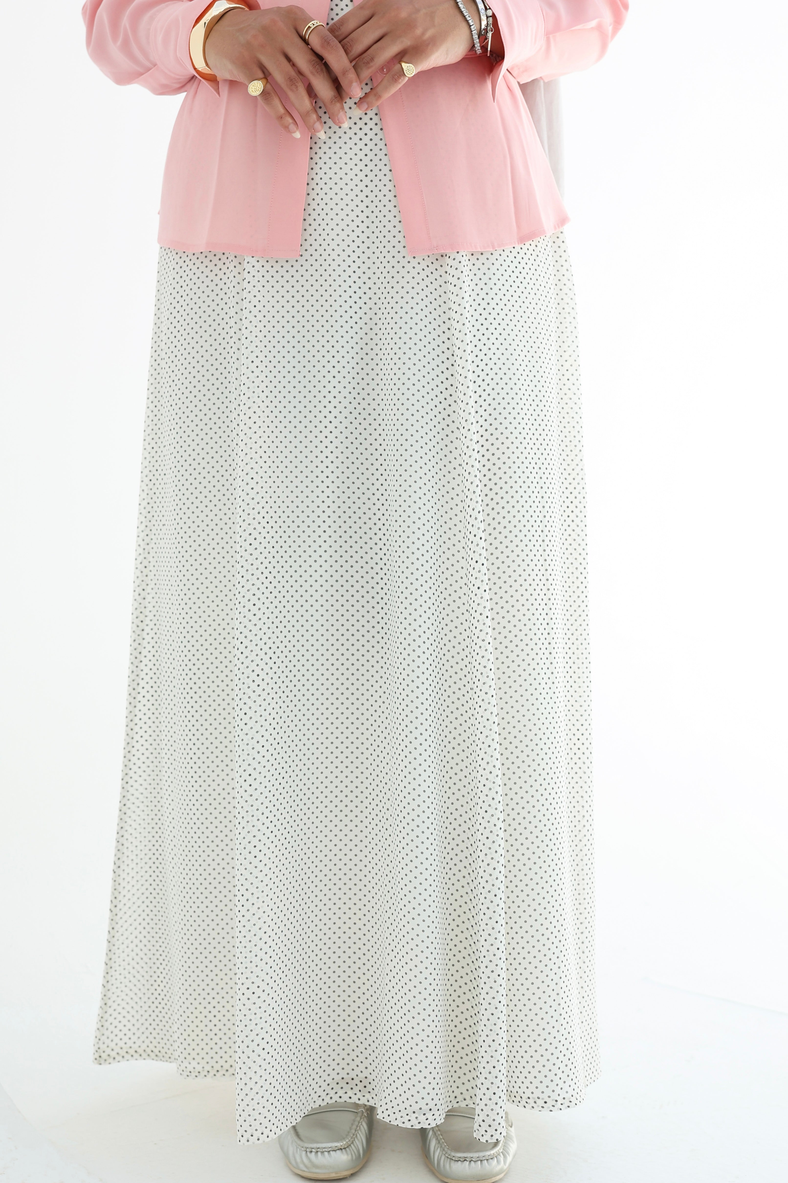 Polka - dots skirt